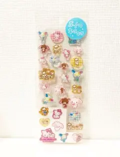 サンリオ 平成キャラクター シール ぷっくりキラキラ