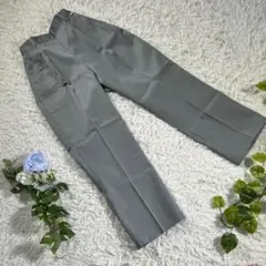 【新品未使用】ワークパンツ　『L』　グレー　作業着　ウエストゴム　綿100%
