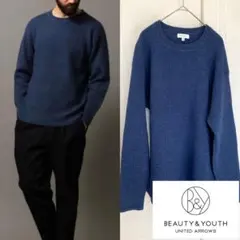 【美品】 BEAUTY & YOUTH ウール ワッフルニットのサムネイル