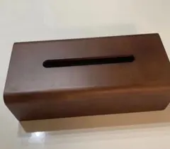 ACTUS 木製ティッシュボックス ウォールナット