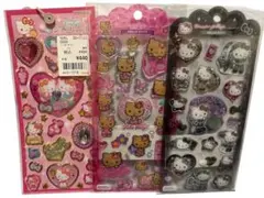 ハローキティ　日焼けキティ　ドロップジェリーシール　キラキラジュエルシール