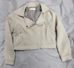 CECILE　McBEE ベージュ スエード　ジャケット　sizeM