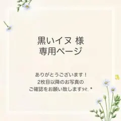 黒いイヌ様 おまとめ4点