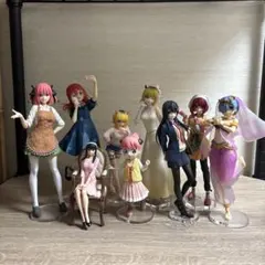 き*ら様 美少女　プライズ　フィギュア　9点セット　箱無し　元台座無し