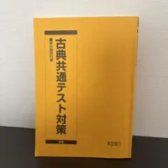 駿台　古典共通テスト対策