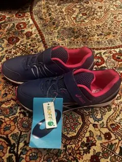 asics レイザービーム　22.0cm ネイビー/ピンク