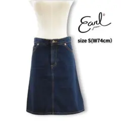 Earl Jean デニムスカート S(W74cm) USA製 アールジーン