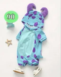 ディズニー　モンスターズインク　マイク　サリー　コスプレ　なりきり衣装　90