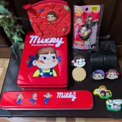不二家 ペコちゃん ミルキー グッズセット
