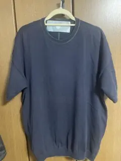 dulcamara ニットTシャツ ネイビー オーバーサイズ