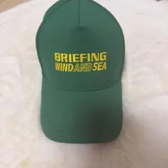 BRIEFING WIND AND SEA コラボ キャップ ベージュ - メルカリ
