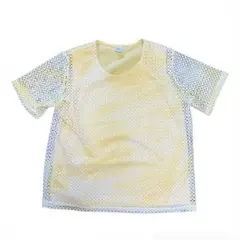 【vintage】シースルー　Y2K 希少　古着　tシャツ 90s タイダイ柄のサムネイル