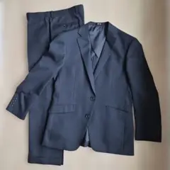 こーだい様専用SUIT SELECT 3ピーススーツ 紺 A6 シルク混 - メルカリ