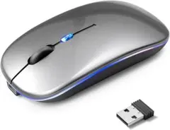 【新品 未使用品】マウスBluetooth 無線 静音 Type-C 充電式