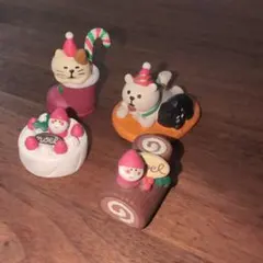 コンコンブル　クリスマスモチーフ 置物セット