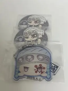 鬼滅の刃 宇髄天元 まとめ売り 缶バッジ アクリルキーホルダー