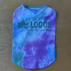 LOGOS 犬服 Lサイズ　メッシュ素材　タイダイ柄のサムネイル