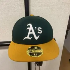 NEW ERA 59FIFTY A'sキャップ 7 1/4