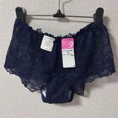 ネイビー レース サニタリーショーツ LLサイズ