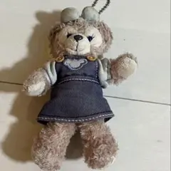 シェリーメイ　デニム　ぬいぐるみバッジ