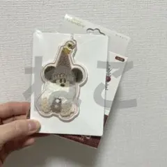 リルリンリン　キーチェーン　茶色 ピンク　ディズニークリスマス2025