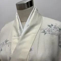 KL4100 洗える着物 小紋 身丈166cm ポリエステル 化繊 トールサイズ