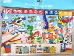 匿名配送【カラフルポーチ】東京ディズニーシー トイストーリー 3枚セット 巾着