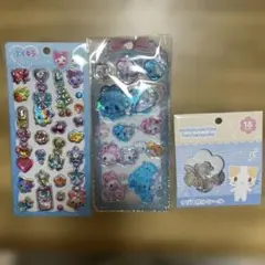 ぷくキラ　ウォーターシール　おはじきシール
