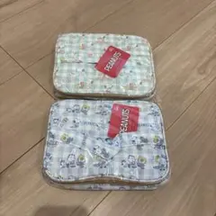 スヌーピー　キルティング　バニティポーチ
