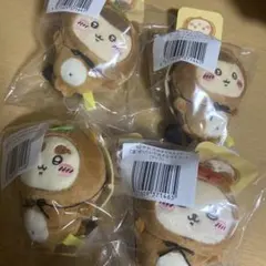 たぬきだもんくじ　ちいかわ　くりまんじゅう　ラッコ　シーサー