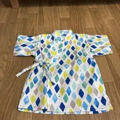 くろわっさんすべべ　カラフルな甚平セット 90