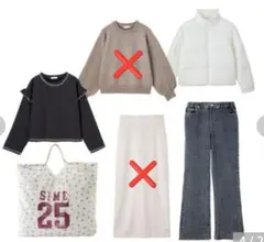 週末お値下げ★しまむら　 福袋 　Helm　レディース　 Mサイズ 4点セット