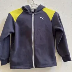 PUMAフード付きジップアップパーカー130cm