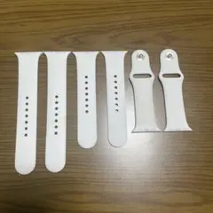 【最終値下げ】 Apple Watch シリコンバンド ホワイト