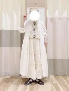 SALE/SM2/新品未使用/Cross×Linen ショールカラーワンピース