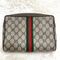 超希少　オールドグッチ　GUCCI GG シェリーライン　クラッチバッグ