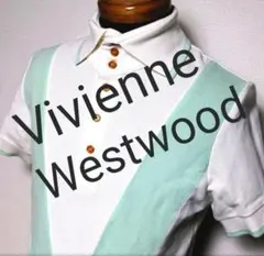ay17 Vivienne Westwood ポロシャツ 白 メンズS相当のサムネイル
