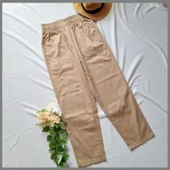 GU　ジーユー　シェフパンツ　ユニセックス　S　ベージュ