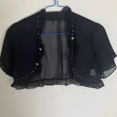 結婚式用　レディースボレロ　黒