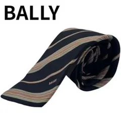 BALLY バリー ネクタイ ストライプ ブラック系のサムネイル