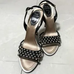 Rene Caovilla パール ラインストーン サンダル バックストラップのサムネイル