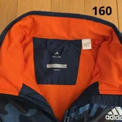 adidas フード付迷彩柄ジャケット 160　アウター