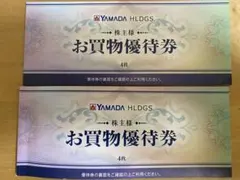 ヤマダ電機　お買物優待券 8枚　4000円