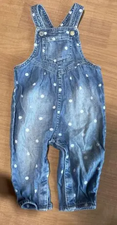 baby GAP 水玉模様オーバーオール 12-18ヶ月