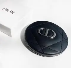 Dior ディオール コンパクトミラー キルティング ブラック
