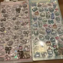 正規品　クーリア　ボンボンドロップシール　しろくろボンボン　めろめろボンボン