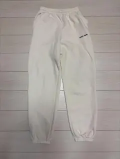 Student Apathy スウェットパンツ ホワイト