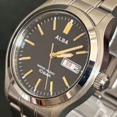 稼働品 SEIKO ALBA A.K.A. AMBN005 V743-5A10 - メルカリ