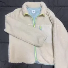 GAP アイボリー フリースジャケット