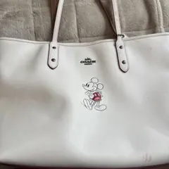COACH ディズニー ミッキー トートバッグ